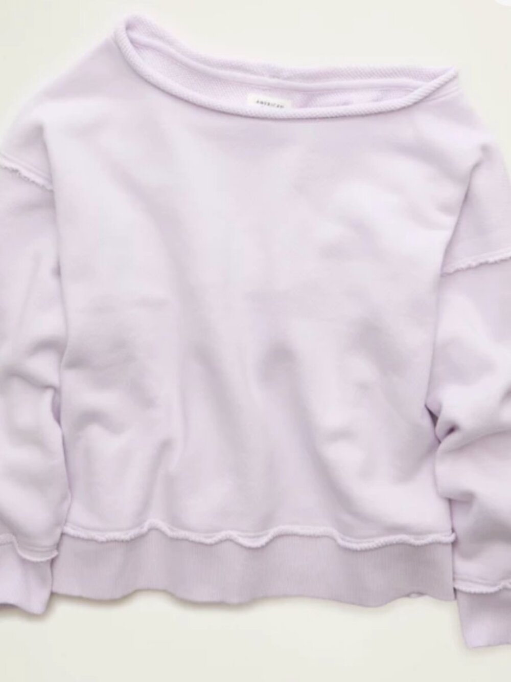 NWOT** AE On a Roll Off-the-Shoulder Sweatshirt